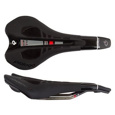 Prologo Scratch II CPC PAS Saddle, 141mm, Ti-Rox alloy rails: Hard Black by Prologo