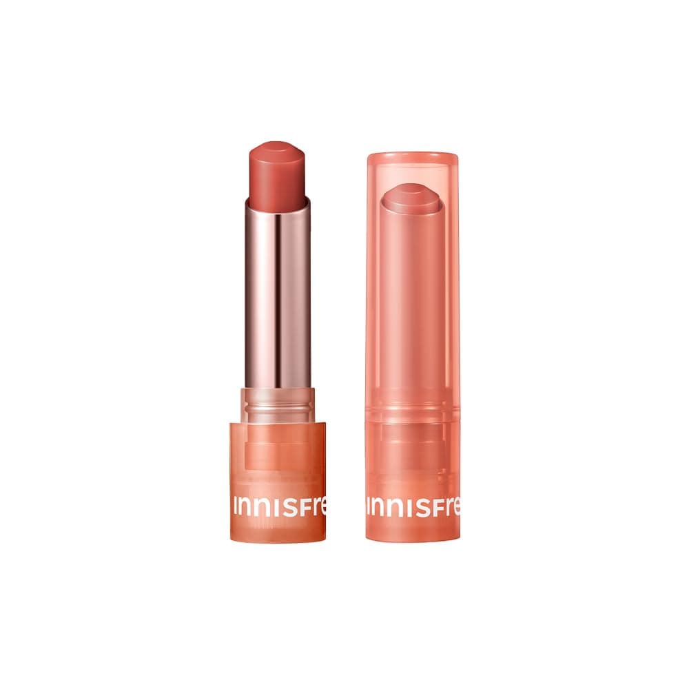 Innisfree Tint Lip Balm | Korean Tinted Lip Balm with Hyaluronic Acid & Ceramides | Hydrating & Nourishing Formula for Soft, Plump Lips | Natural Tint for Daily Use
