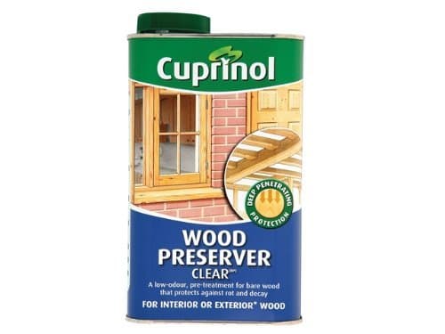 3 X 1L Wood Preserver Clear