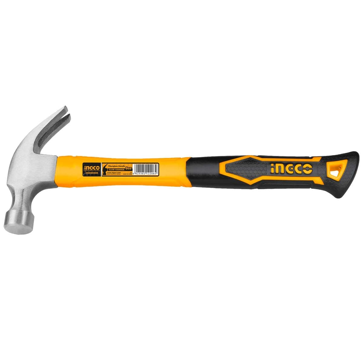 Ingco HCHS8016 Claw Hammer 450 g