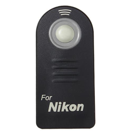Nordax Trading® Wireless IR Infrared Remote Control Shutter Release For Nikon ML-L3 NIKON COOLPIX P7000 P7100 P7700 NIKON D3000 D3200 D3300 D3400 NIKON D5000 D5100 D5200 NIKON D40 D40X D50 D60 D70