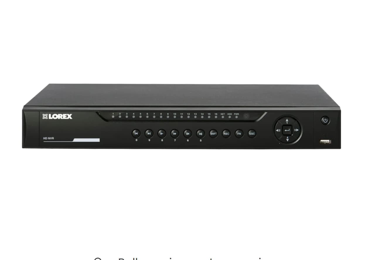 Lorex LNR616X4T 4K 16 Channel IP NVR Security System 4TB LNR600 Series