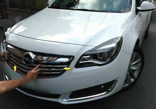 Chrome Front Grill Cover for Insignia [4 Pieces]