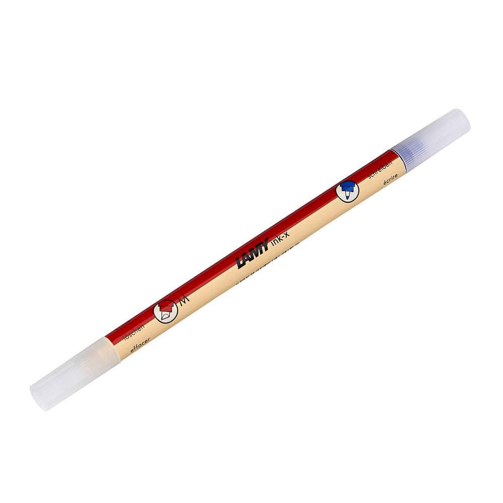 LAMY ink-x Plastic Ink Eraser with Eraser Tip and Correction Tip - Only for Erasing Royal Blue Ink