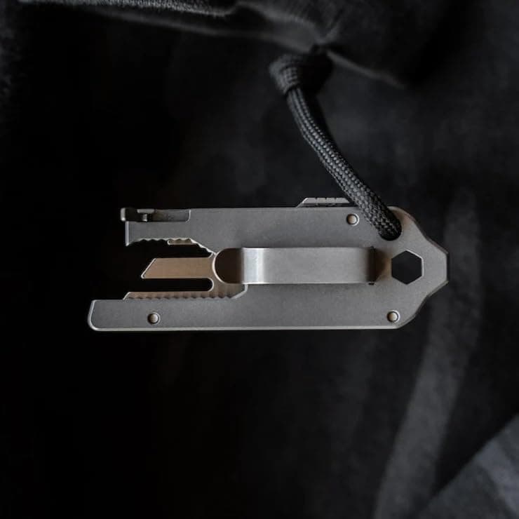 TPT Slide : Titanium Pocket Tool (Stonewashed EZ Swap)