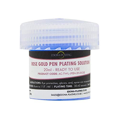 TWL J-PEN Rose 5N Gold Pen Plating Solution - 20 ml