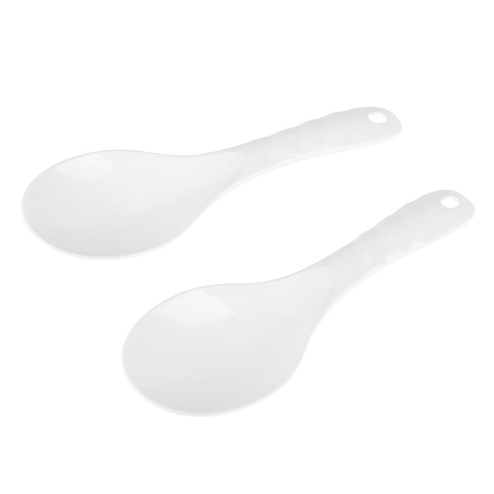 2PCS Non Stick Rice Paddle Spoon Rice Scoop 8.07 Inch Length