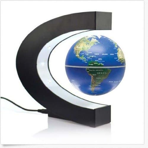 Electronic Magnetic Floating Levitation Globe Anti Gravity Magic/Novel Lights Christmas Valentine Gift Home Office Decor