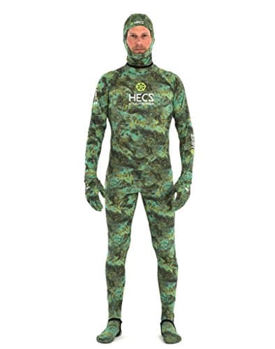 HECS Aquatic Dive Skin - Camo - XLarge
