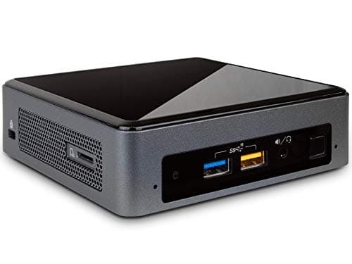 Intel NUC 8i7BEK Mini Desktop, Intel Quad-Core i7-8559U Upto 4.5GHz, 8GB RAM, 128GB SSD, HDMI, Thunderbolt 3, Card Reader, Wi-Fi, Bluetooth, Windows 10 Pro