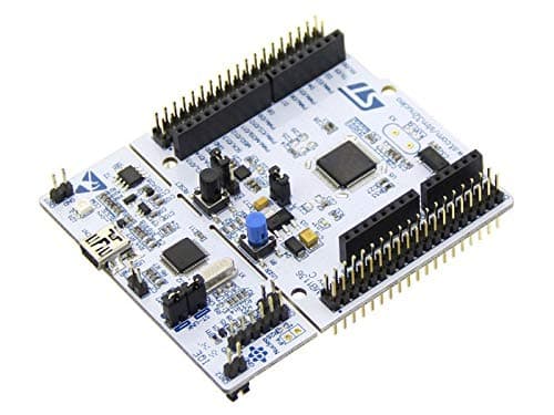 STMicroelectronics STM32 NUCLEO-L152RE Nucleo-64 Development Board with STM32L152RE MCU, USB Connectivity, ST-LINK/V2-1 Debugger/ Programmer, Arduino and ST Morpho Compatibility