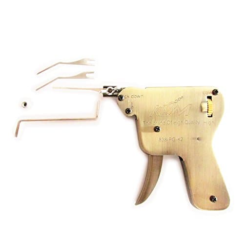 DBH Lock Pick Gun Set,Locksmith Lock Pick Gun with Lock Picks Door Lock Opener (Klom(Down))