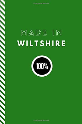 Made In Wiltshire 100%: Lined Paper Notebook Journal