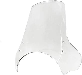 Himalayan Scram 411 SCRAM411 411cc Sports Windshield for Motorcycle Wind Deflector Visor (Clear)