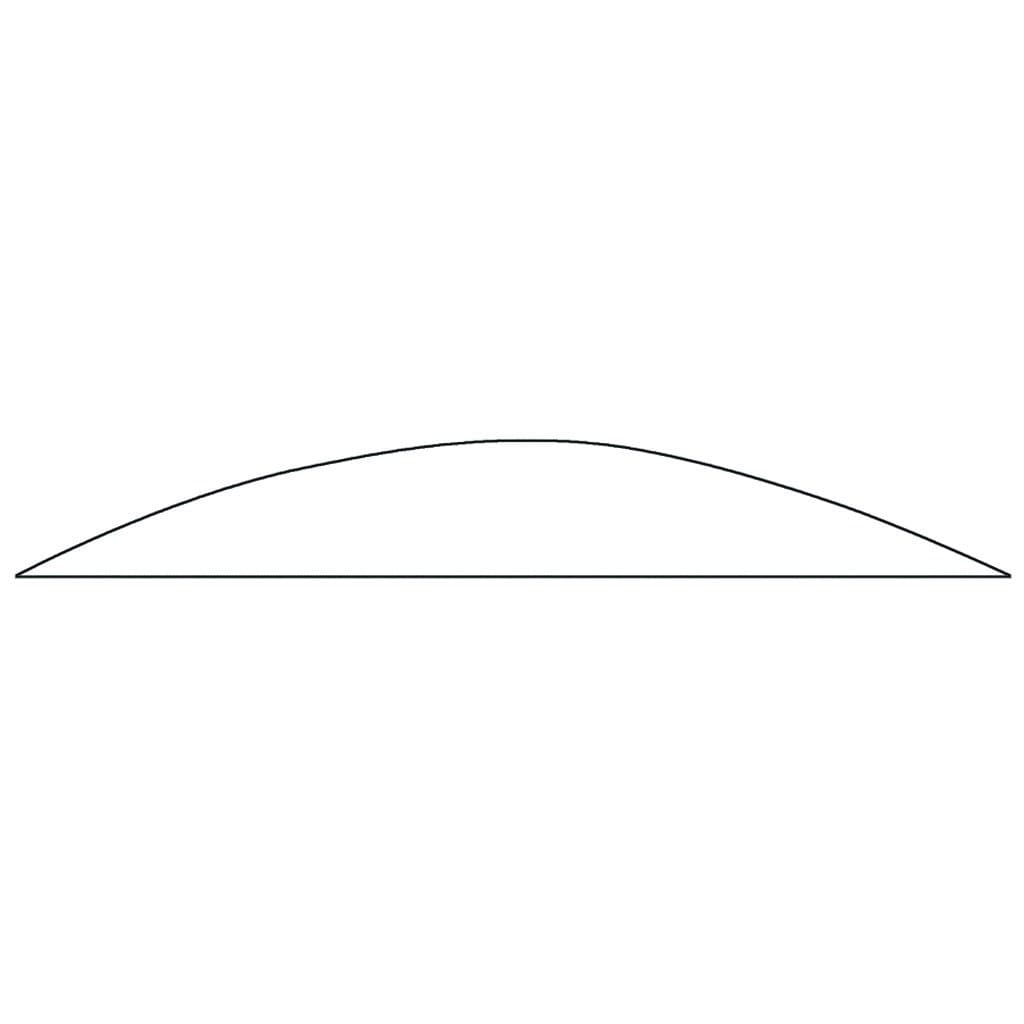 Gateway 5 1/2" Magnum Feathers 50 Pack - White