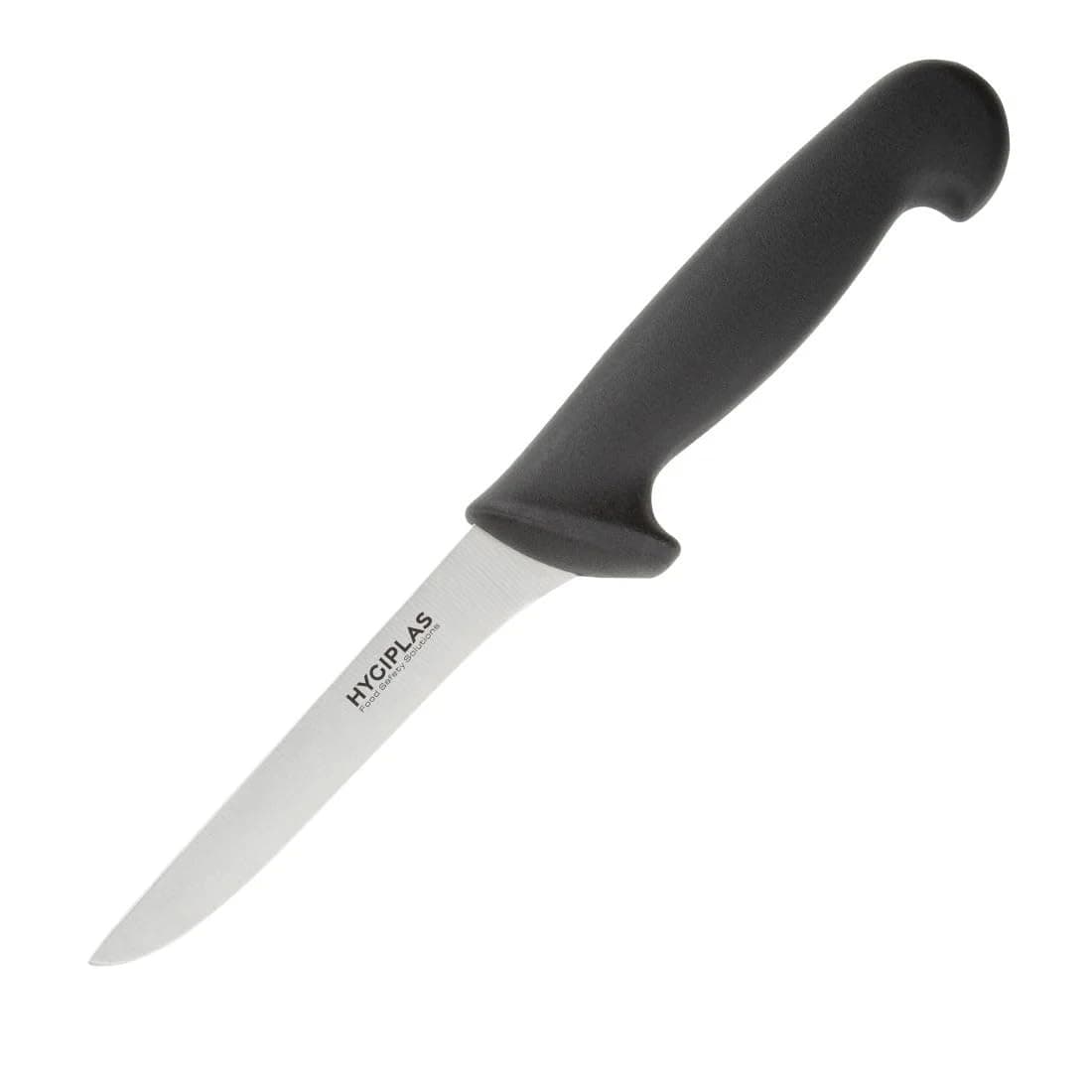 Hygiplas Black Boning Chef Knife 12.5cm - Professional Colour Coded, Dishwasher Safe, Sharp Blade C267