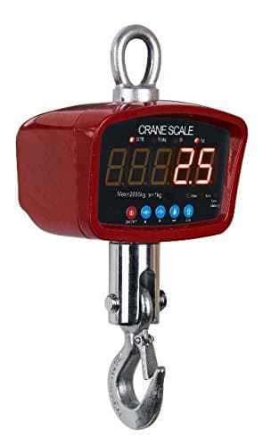 OP-924A-500 General Purpose Crane Scale - 500 lbs x 0.2 lb. LED Display