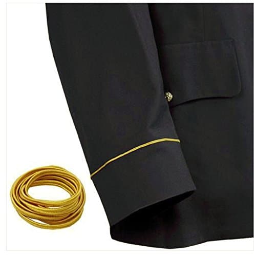 Vanguard Gold 1/8" Soutache Braid - 1 Yard Cut