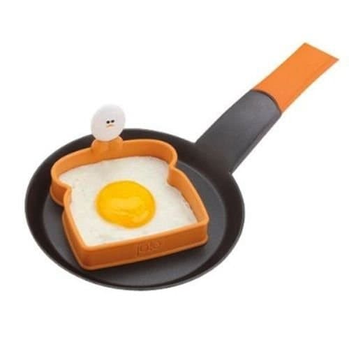 Silicone Egg Shaper Ring Joie Sandwich Egghead Egg Toast Shape - 50681
