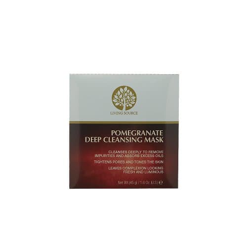 Living Source Pomegranate Deep Cleansing Mask 1.6 ounce
