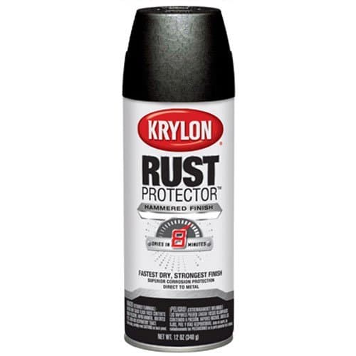 Krylon K06932407 Black Rust Protector Hammered Paint