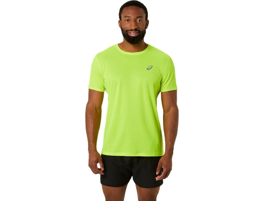 ASICS Men's Silver Ss Regular Fit Top