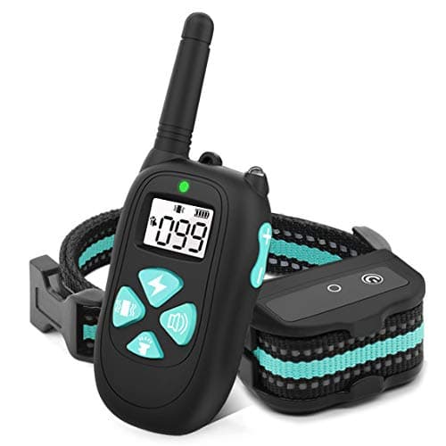 BESTHING Dog Training Collar, Dog Shock Collar, 3 Training Modes, Beep/Vibra/Electric Shock, Up to 1450Ft Remote Range, 1-100 Levels Waterproof Dog Training Set for Small/Medium/Large Dogs