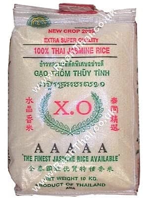 "X.O" 100% Thai Jasmine Rice 10KG