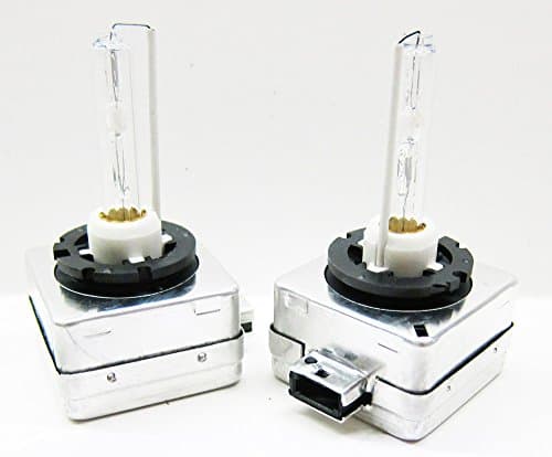 Sicklight Ninja D1r D1s Xenon HID Direct Replacement Low Dual Beam Headlight Bulbs Pair for Factory System (8000k Bluish White)