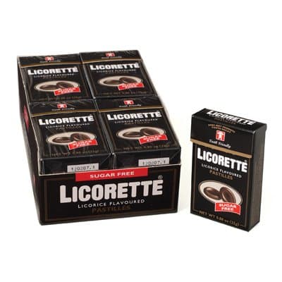 Sugar Free Licorette: 12 Count