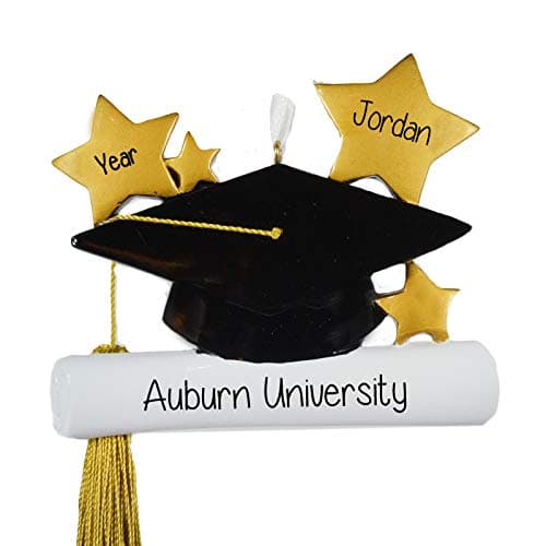 Graduation Personalized Christmas Holiday Ornament