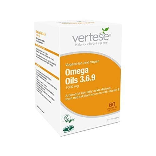 Vertese Omega Oils 3.6.9 60 Vegetable Capsules (Pack of 1)
