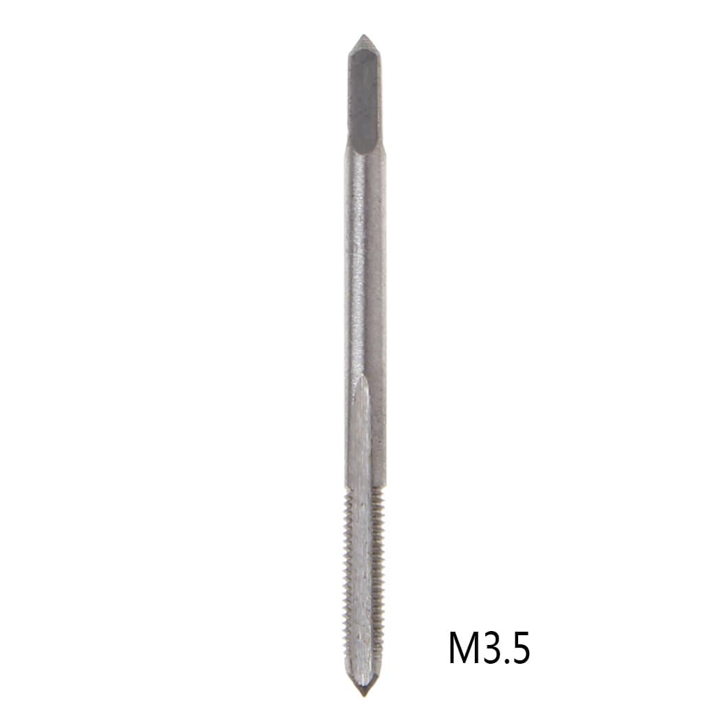 hoxin Mini HSS High Speed Steel Metric Machine Plug Thread Screw Tap Tool M1-M3.5 New-10