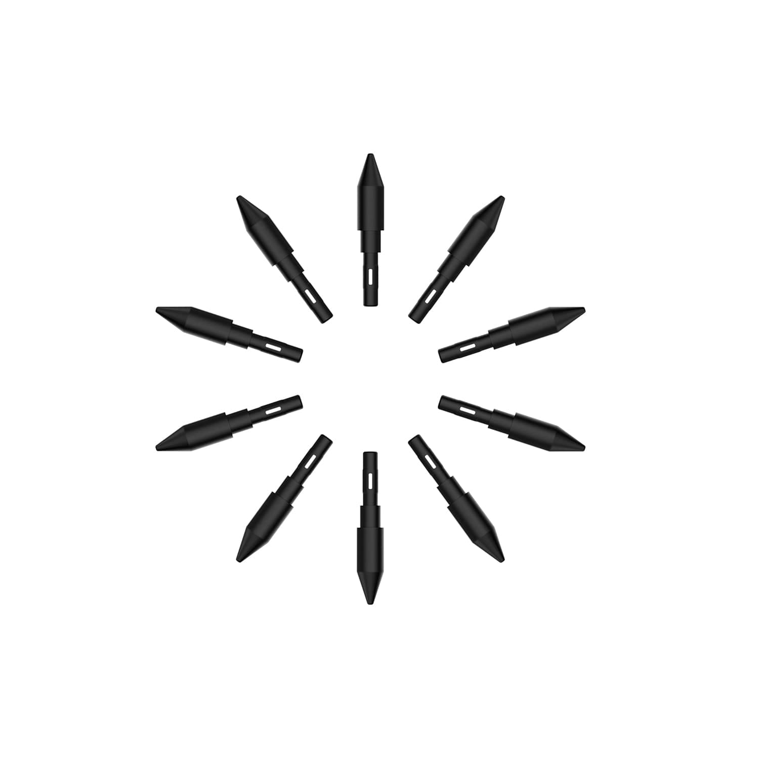 VEIKK 10-Pack Replacement P02 Pen Nibs for A50, A15,A15PRO Drawing Tablet