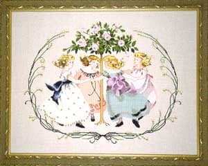 Ring Around the Rose Tree - Cross Stitch Pattern