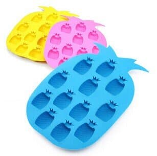 Barboola 1 PCS 12pineapple Ice Cube Trays Chocolate Mold Tray Silicon