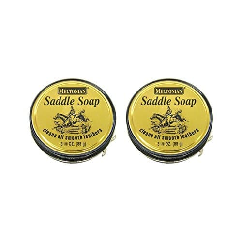 Meltonian Saddle Soap,3 1/8 oz (88g) (Pack of 2)
