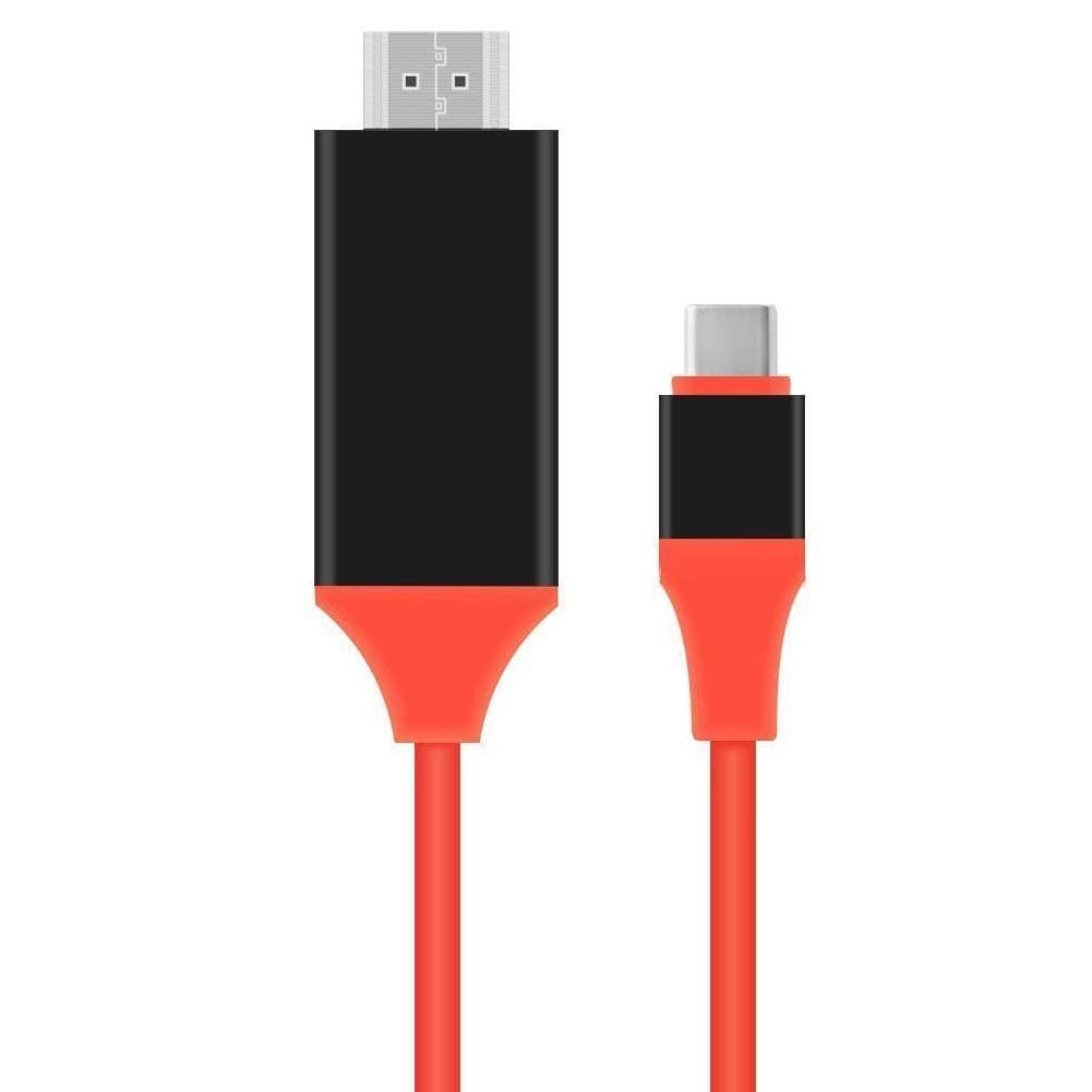 Onesite Type C to HDMI, USB C to HDMI Cable, 6.6FT 4K@60Hz HDMI Cable for Galaxy MacBookPro,MacBook,ChromeBookl,Note10/S10, P30/P20/Mate20, etc