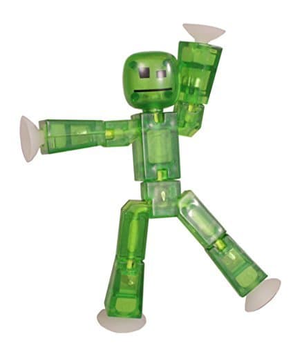 Zing Stikbot, Stikbot Figure Green, 3 Inches