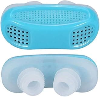 Snore Stopper 2 in 1 Anti Snoring and Air Purifier Nose Clip Anti Snoring Device Portable Nose Clip Breathe Easy Care Relieve Snoring Air Purifying Snoring Solution (Multi Color)