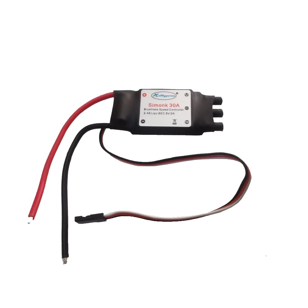 SimonK 30A ESC Brushless Speed Controller BEC 2A for Multirotor Quadcopter(1 Pack)