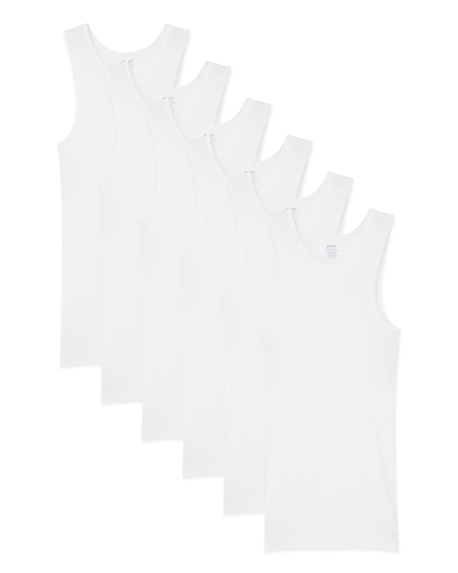 Gildan Men's a-Shirt 5 Pack