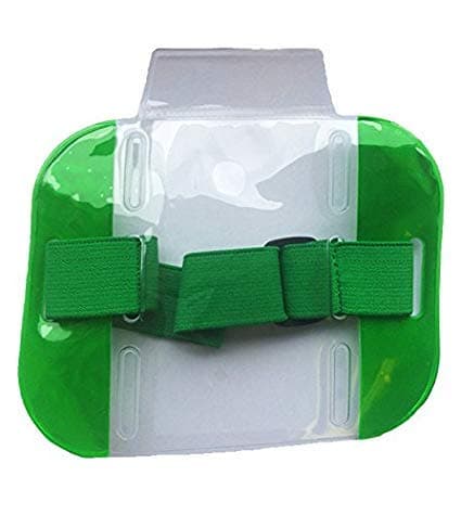 Kestronics® Various Coloured High Visibility SIA Security Armband - GREEN