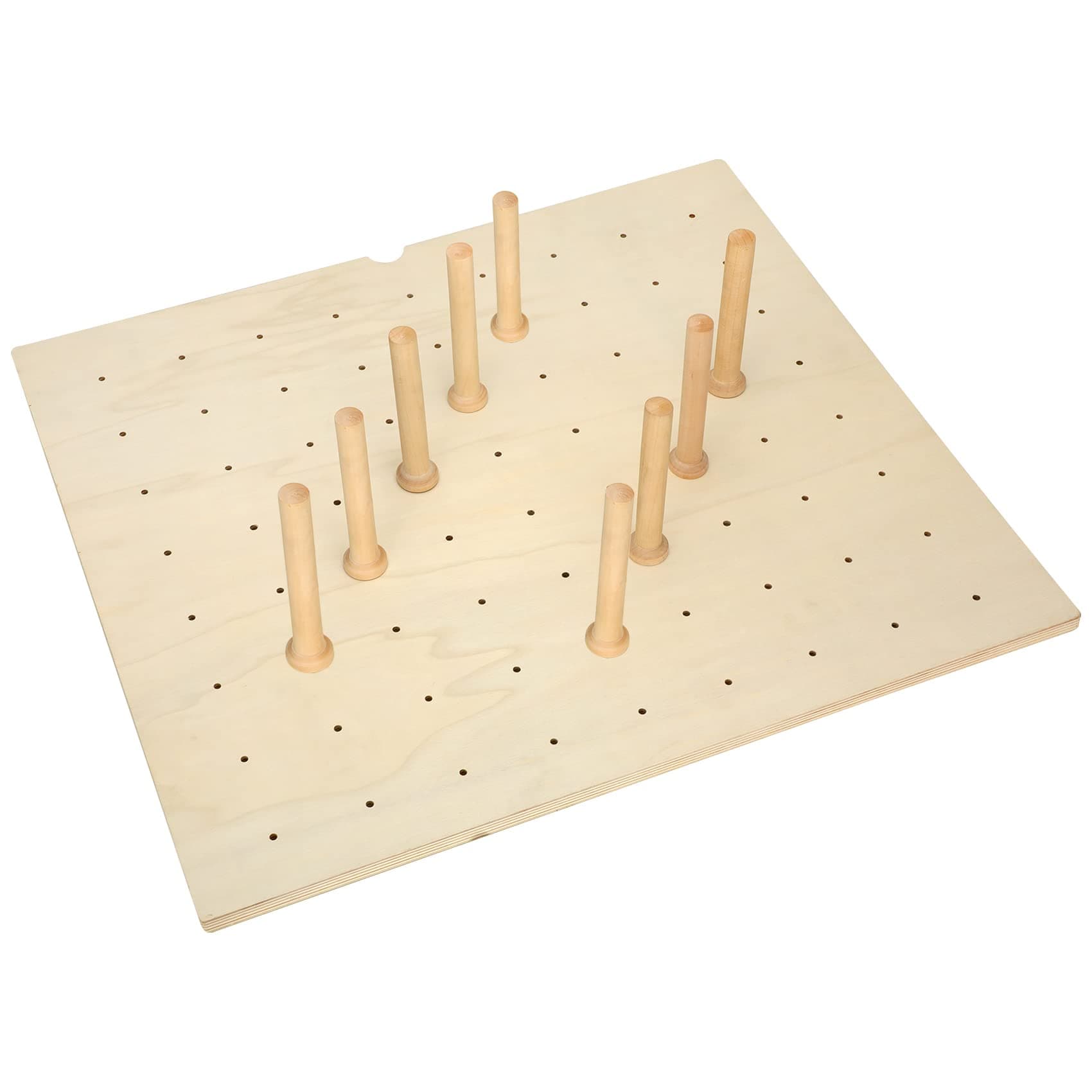 Sammery 24 x 21 Inch Peg Board Drawer Organizer, Adjustable Peg System Drawer for Kitchen Dishes,Wood Pegboard Drawer Organizer,Kitchen Pegboard Drawer Plate Organizer