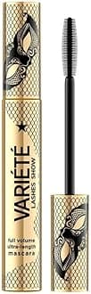 Variete Long Lasting Volumising Mascara with Precise Silicone Brush, Intense Black