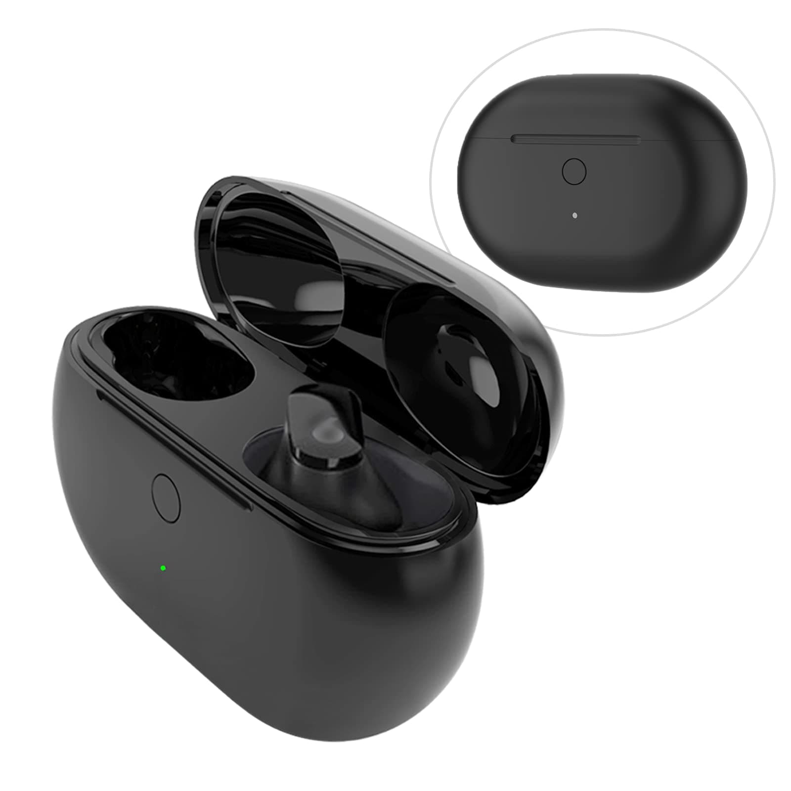 Charging Case Replacement Compatible with Beats Studio Buds/Buds+ Charging Case, Charging Case for Beats Studio Buds Charger Case Alternative with Bluetooth Pairing Button (NOT Included Earbuds)