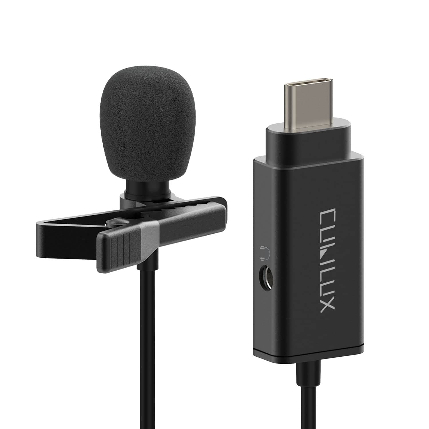 USB C Microphone with 3.5mm Jack