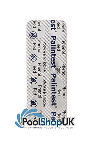 100 Ph Red Palintest Swimming Pool Test Tablets