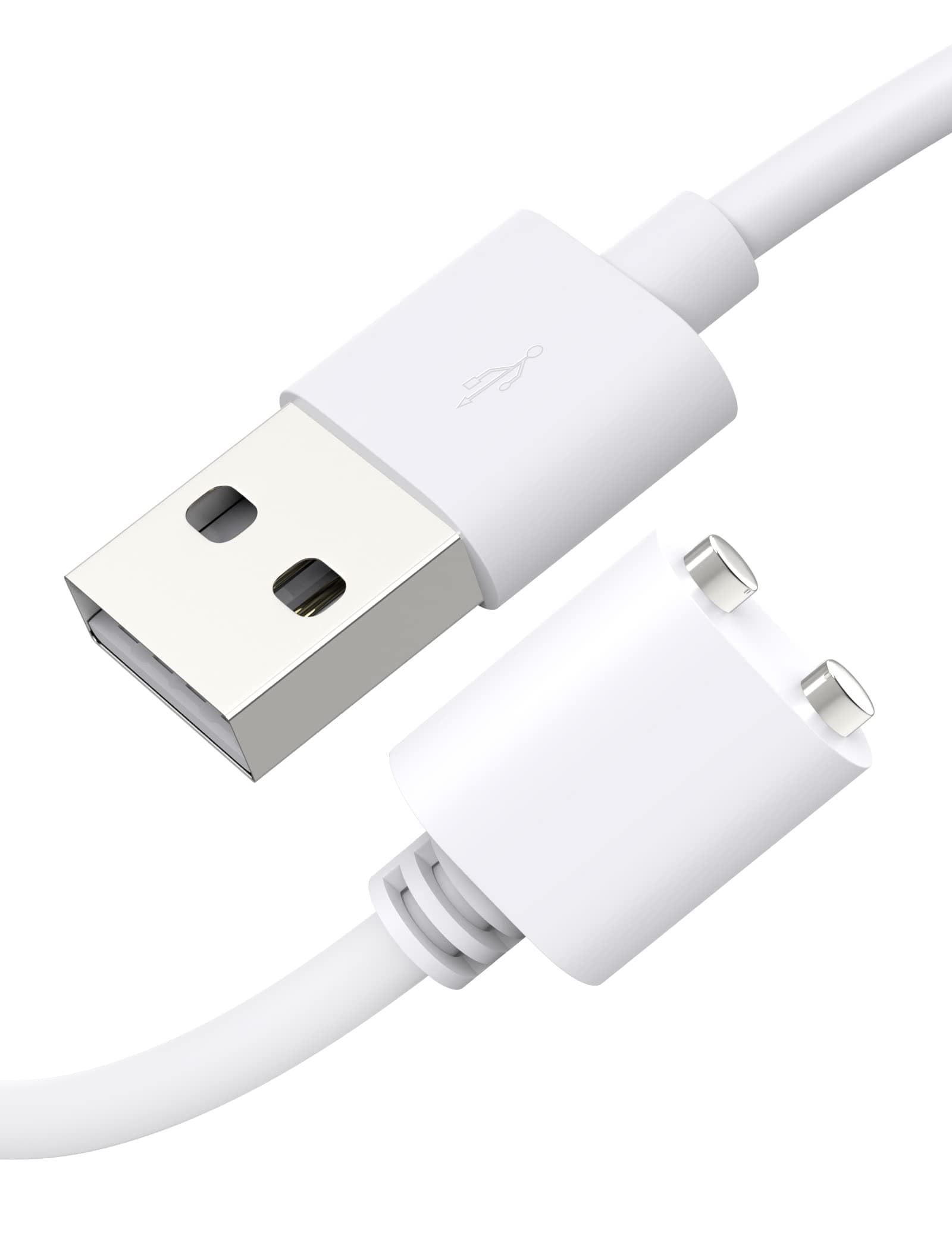Bicmice 2.6Ft Magnetic USB DC Charger Cable Replacement Charging Cord-(7mm/0.27in)