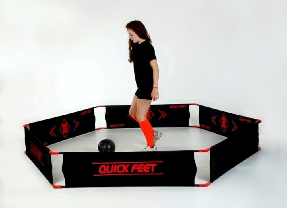 Quick Feet Trainer Soccer Training Aid, Black/Orange